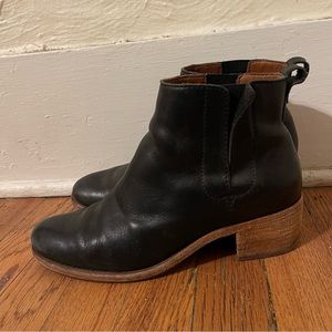 Kork-Ease Mindo Black Leather Boots